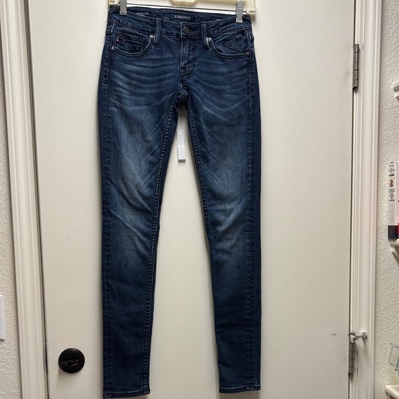 Vigoss Denim - Vigoss Women's Dark Blue Skinny Jeans